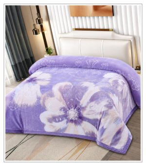 blanket_04_1123x1280 Luxury Floral Printed Mink Blanket