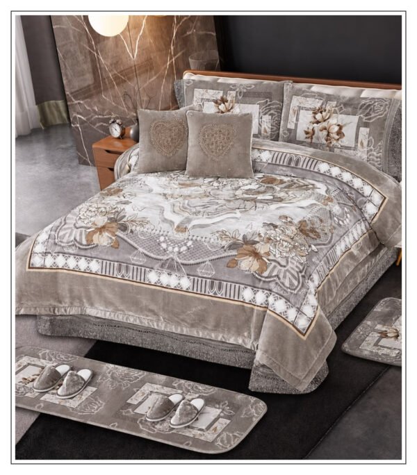 blanket_11_1123x1280 Vintage Floral Harmony Mink Blanket
