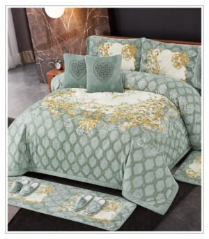 blanket_12_1123x1280 Sage Garden Floral Mink Blanket