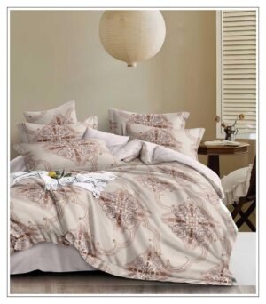 WhatsApp Image 2026-08-18 at 5.57.51 PM Ivory Baroque Elegance Bedsheet