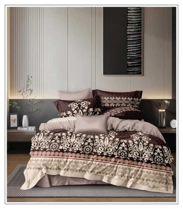 Mahogany Damask Royale Bedsheet