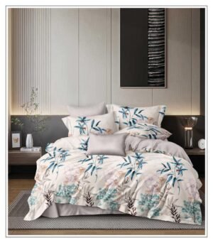 Azure Meadow Botanical Bedsheet