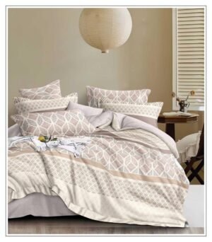 Blush Ivory Mosaic Bedsheet