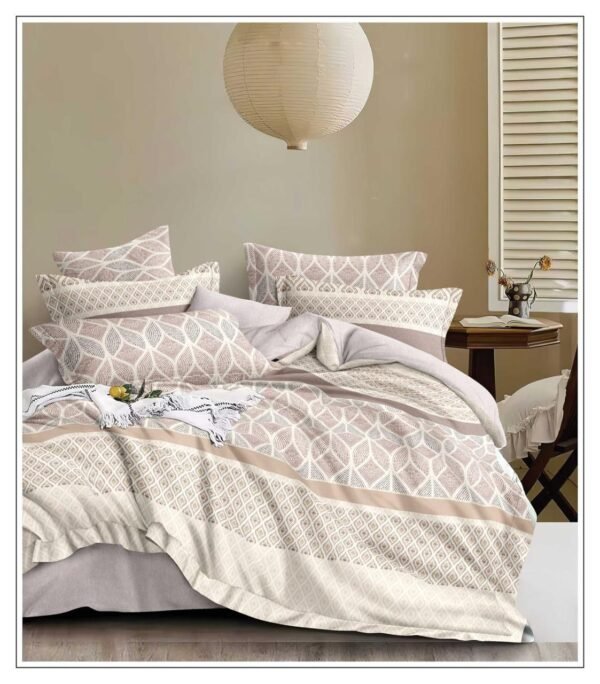 WhatsApp Image 2026-08-18 at 5.57.56 PM (1) Blush Ivory Mosaic Bedsheet