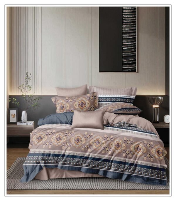 Royal Mocha Medallion Bedsheet
